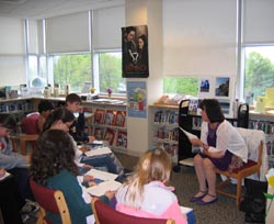 Syosset Library visit